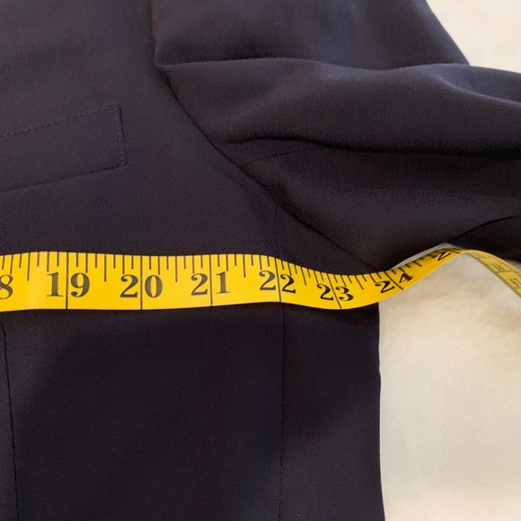 Tailor's Bench Navy Wool Suit Coat - Picture 11 of 16